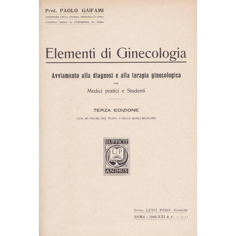 Elementi di ginecologia