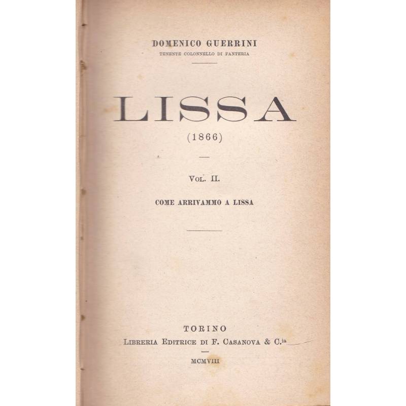 Lissa (1866). II.