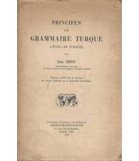 PRINCIPES DE GRAMMAIRE TURQUE