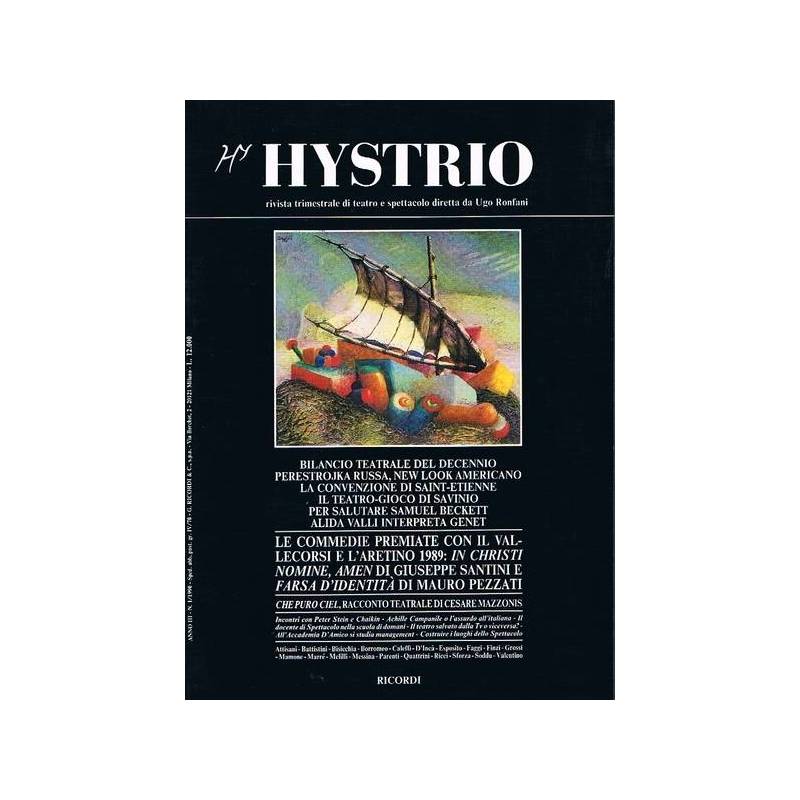HYSTRIO - anno III n. 1/1990.