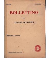 Bollettino del Comune di Napoli. Demografia e statistica. Anno 1919 IV trimestre