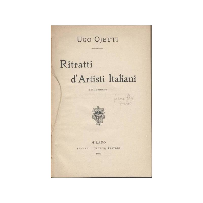 RITRATTI D'ARTISTI ITALIANI