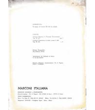 Rivista dei prodotti Marconi Italiana. Anno IV - N. 1-2 Settembre 1962