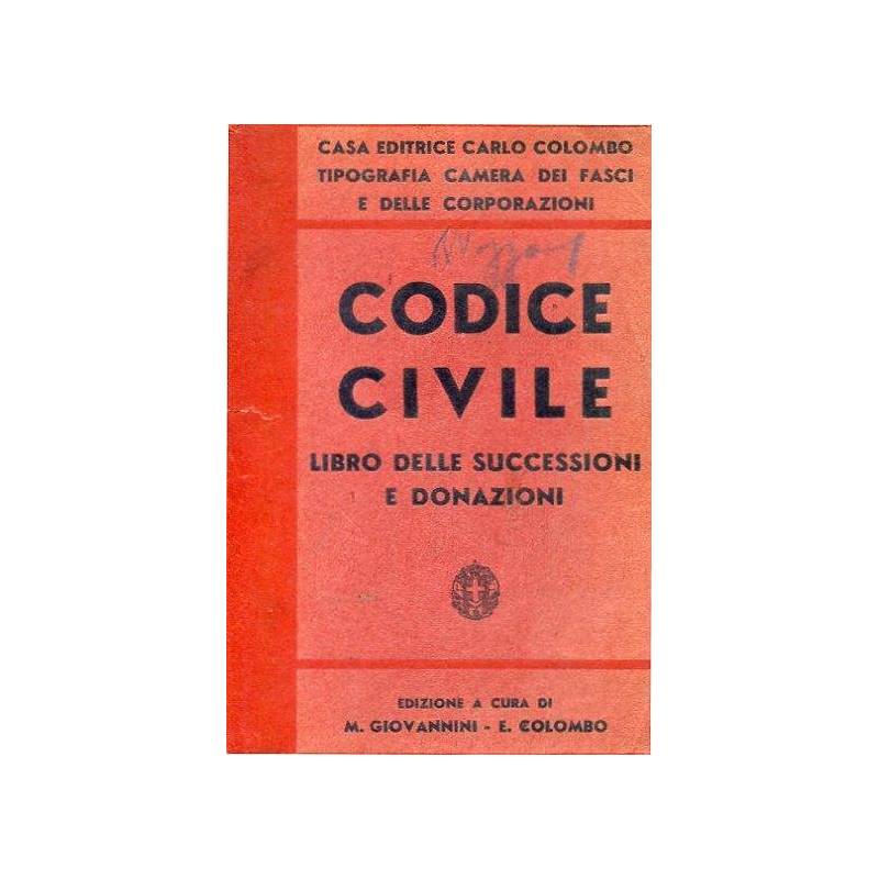 Codice Civile - libro delle successioni e donazioni