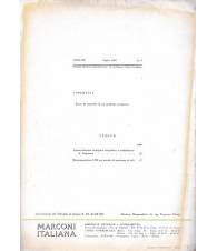 Rivista dei prodotti Marconi Italiana. Anno III - N. 3 Luglio 1961