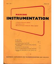 Marconi instruments. A Technical Information Bulletin. Vol. 9 - N. 1 - Mar. 1963