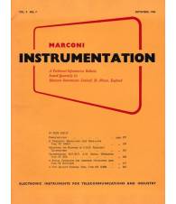 Marconi instruments. A Technical Information Bulletin.Vol. 9 - N. 7 - Sett. 1963