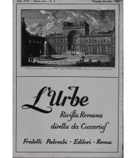 L'urbe. Rivista Romana. Anno XXV - Nuova serie N° 6 Nov. Dic. 1962