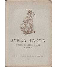 Aurea Parma. Anno XXVI. III. Luglio-Settembre 1952.