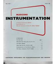 Marconi instruments. A Technical Information Bulletin. Vol. 8 - N. 1 - Mar. 1961