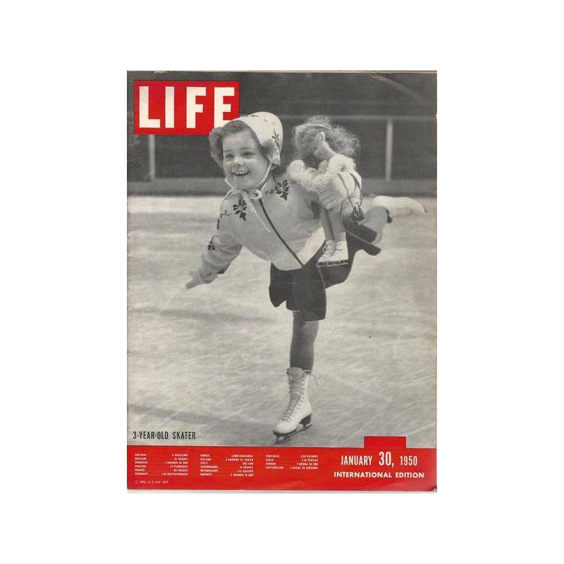 LIFE Magazine - January 30, 1950. International Edition