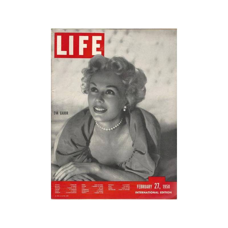 LIFE Magazine - February 27, 1950. International Edition