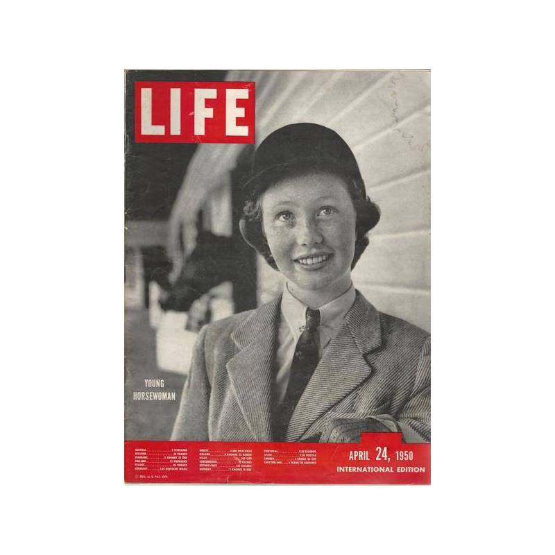 LIFE Magazine - April 24, 1950. International Edition