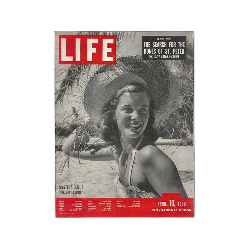 LIFE Magazine - April 10, 1950. International Edition