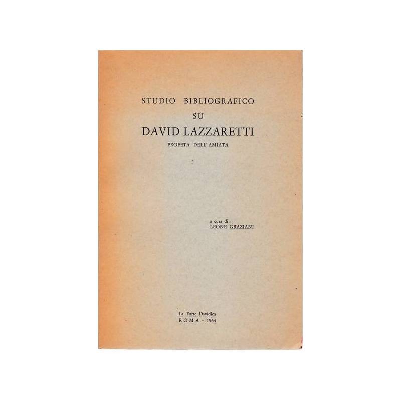 Studio bibliografico su David Lazzaretti profeta dell'Amiata