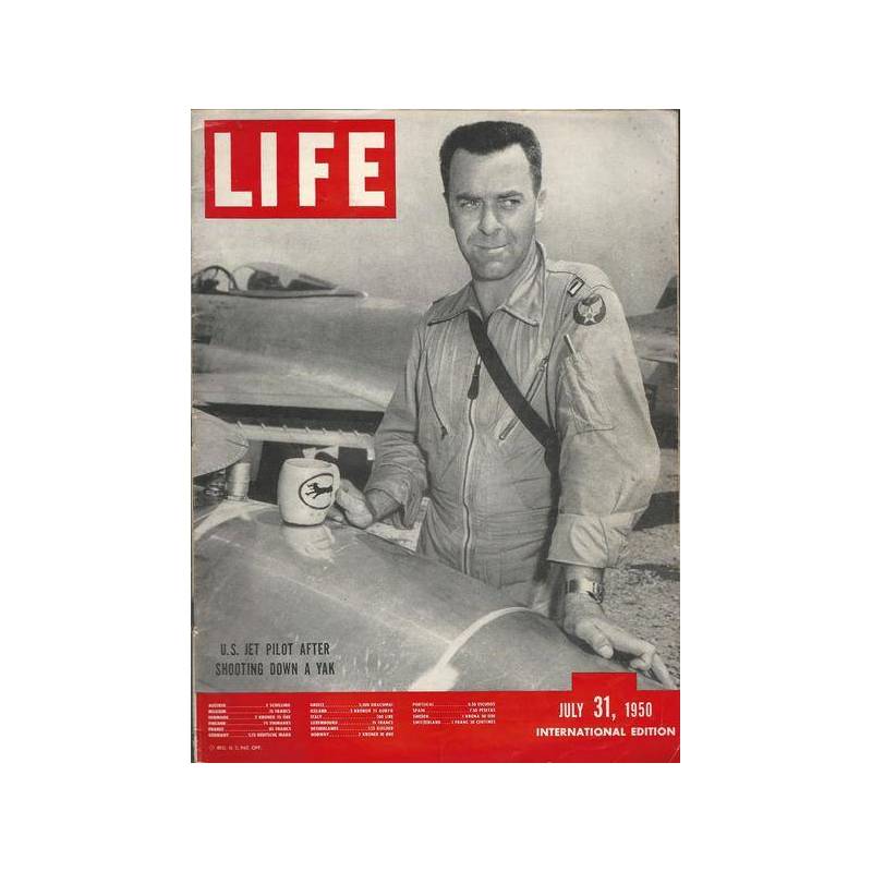 LIFE Magazine - July 31, 1950. International Edition
