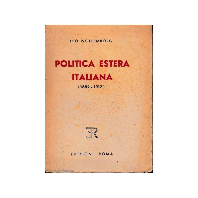 Politica estera italiana (1882 - 1917)