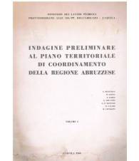 INDAGINE PRELIMINARE AL PIANO TERRITORIALE DI COORDINAMENTO - Vol. I