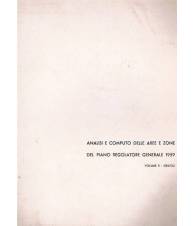 ANALISI DEL COMPUTO DELLE AREE E ZONE DEL PIANO REGOLATORE GENERALE 1959 -Vol.II