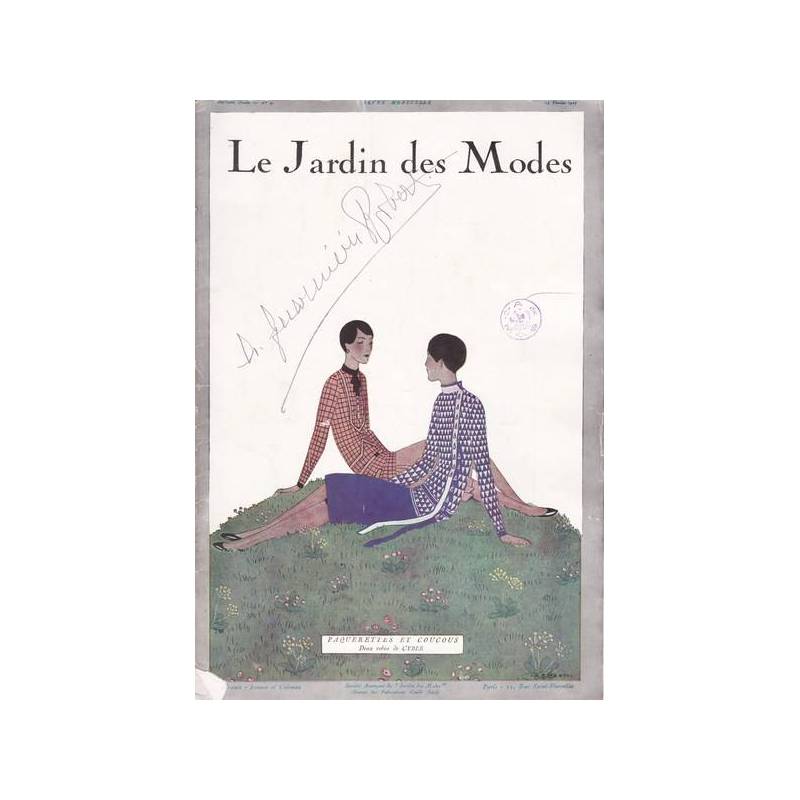Le Jardin des Modes. Revue mensuelle. N. 91. Febbraio 1927