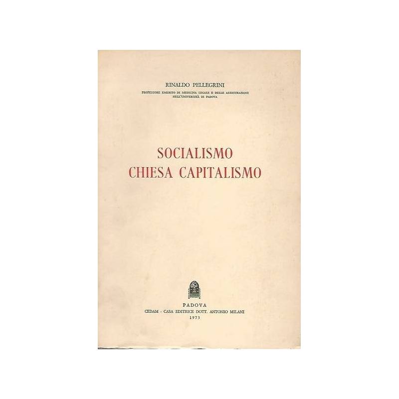 SOCIALISMO CHIESA CAPITALISMO