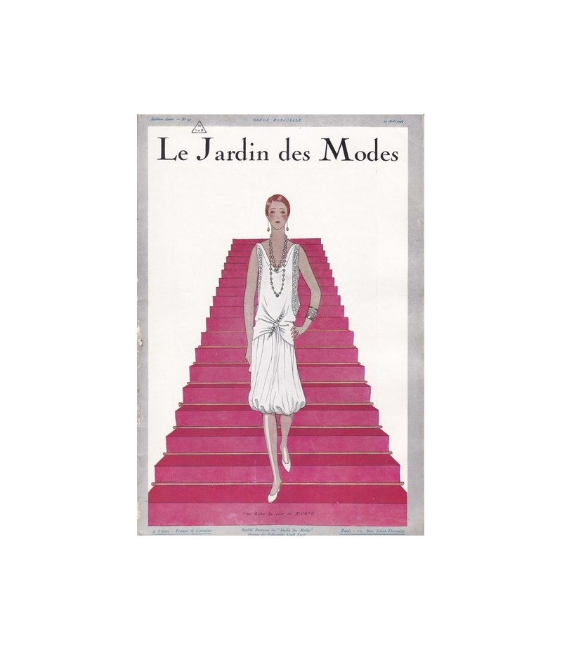 Le Jardin des Modes. Revue mensuelle. N. 97. Agosto 1927