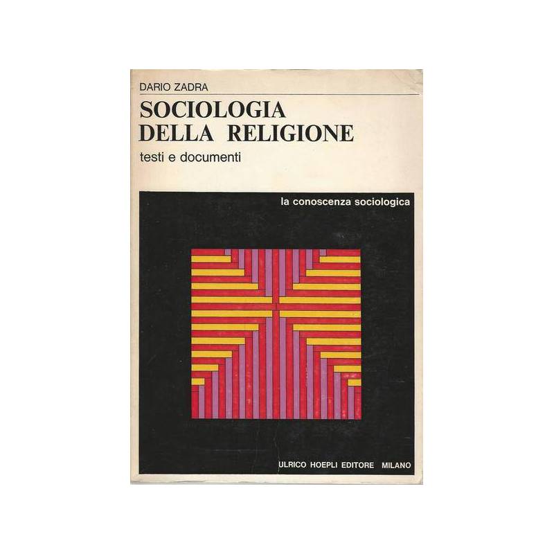 SOCIOLOGIA DELLA RELIGIONE