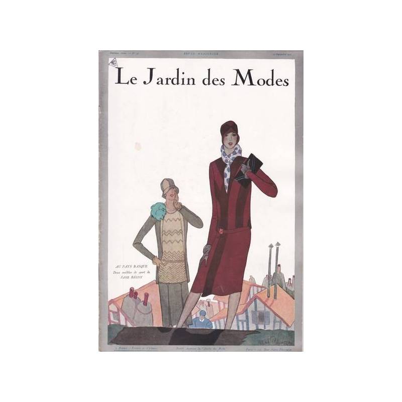Le Jardin des Modes. Revue mensuelle. N. 98. Settembre 1927