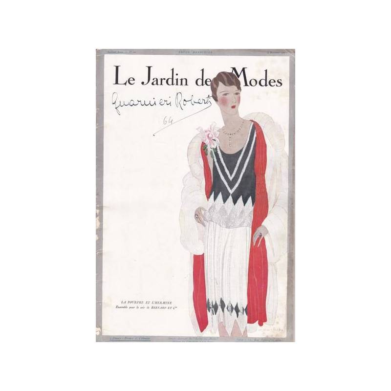 Le Jardin des Modes. Revue mensuelle. N. 100. Novembre 1927