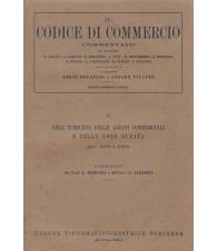 Il Codice di Commercio commentato. Vol. X.