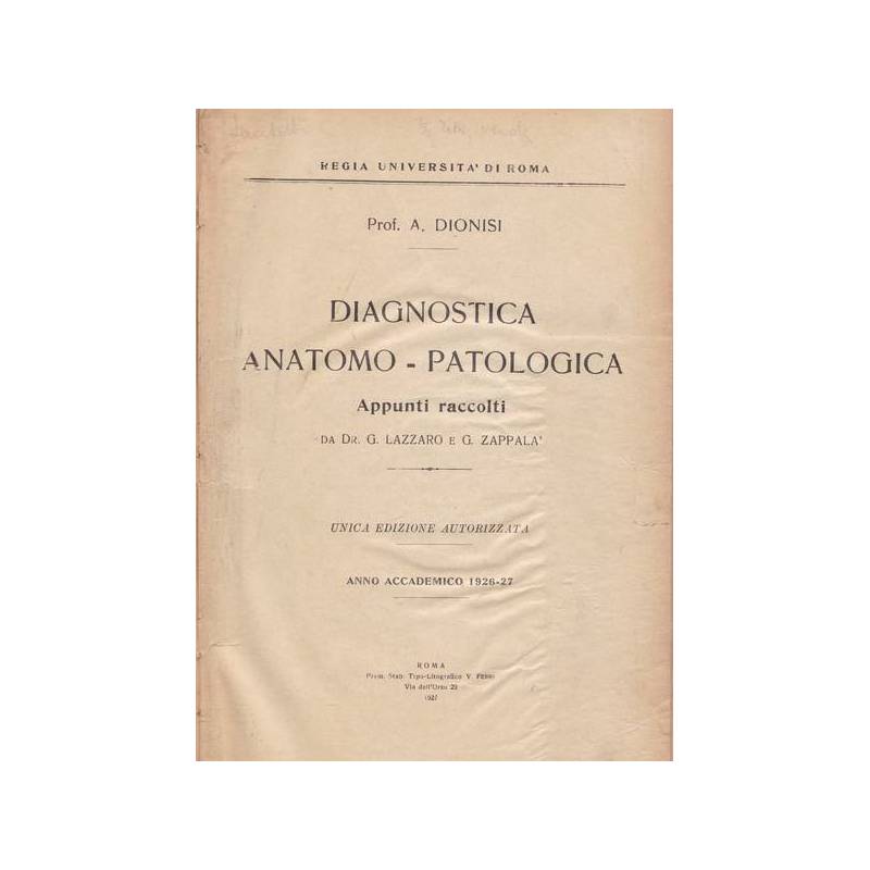 Diagnostica anatomo-patologica