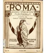 Roma - rivista di studi e di vita romana Anno VII Num. 12 Dicembre 1929