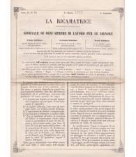 La ricamatrice. Giornale di ogni genere di lavoro (...). 15 Marzo 1851.