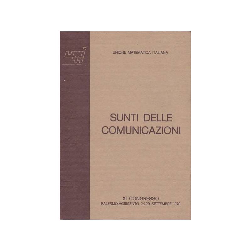 Sunti delle comunicazioni