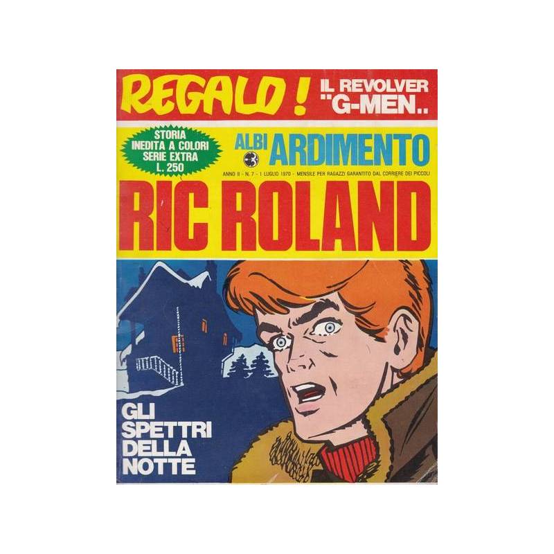 Ric Roland. Anno II. N. 7. 1 Luglio 1970.