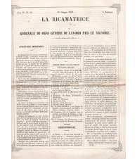 La ricamatrice. Giornale di ogni genere di lavoro (...). 16 Giugno 1851.