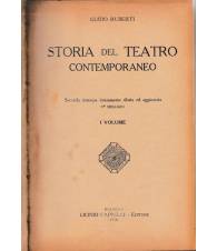 Storia del teatro contemporaneo. Volume I.