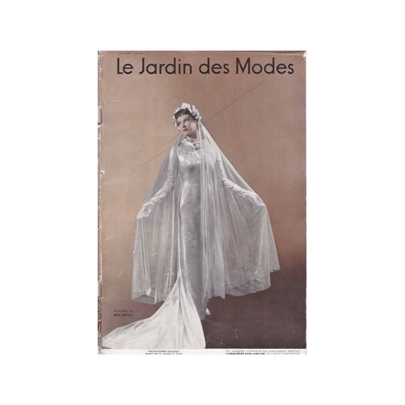 Le Jardin des Modes. XVII. N. 224. 1 Gennaio 1937.