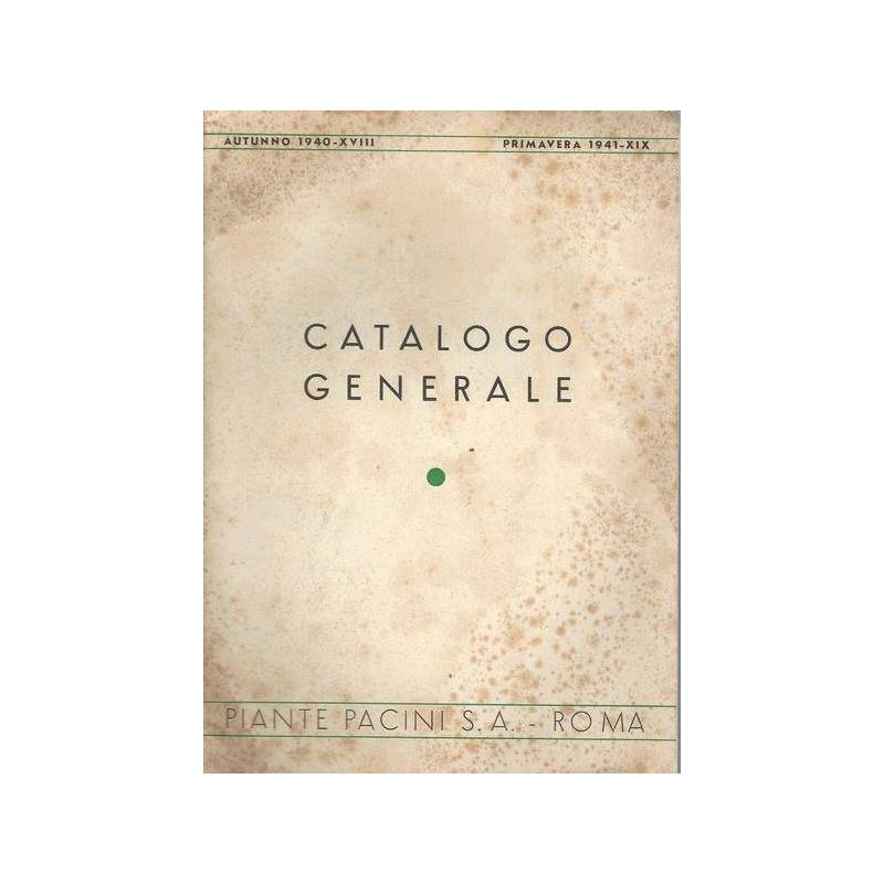 CATALOGO GENERALE PIANTE PACINI S.A. - ROMA