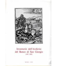 Inventario dell'Archivio del Banco di San Giorgio (1407-1805).Vol. IV Tomi 1-2
