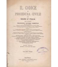 Il Codice di Procedura Civile del Regno d'Italia