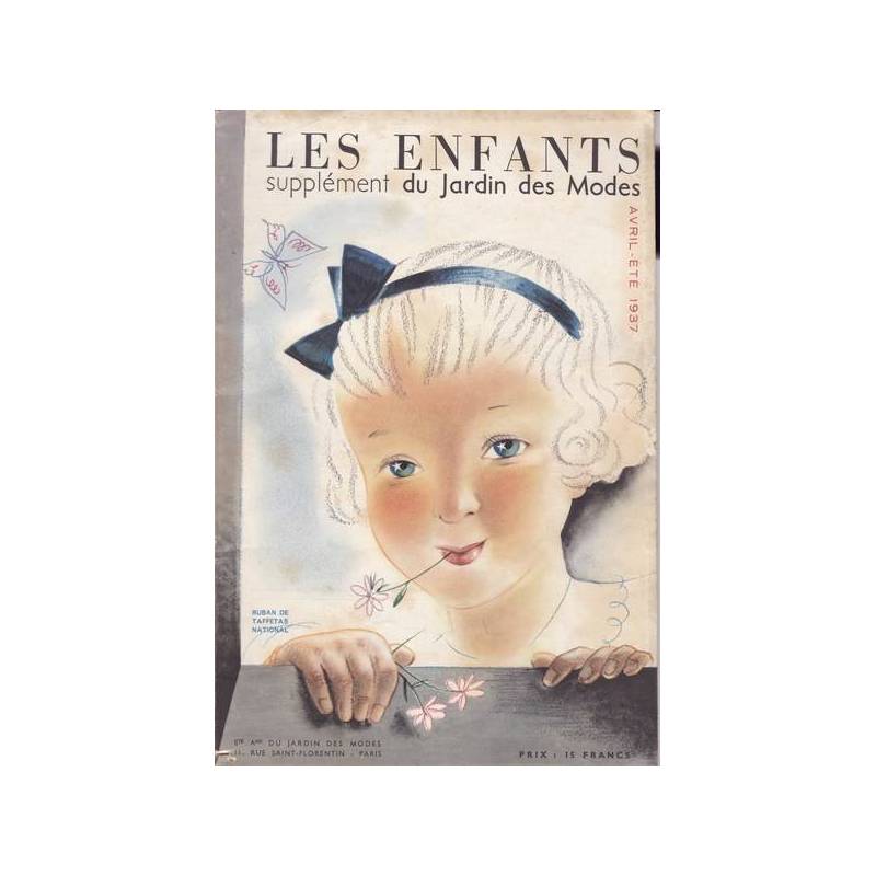 Les Enfants du `Jardin des Modes`. Aprile-Estate 1937.