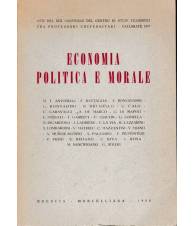 Economia politica e morale - Atti del XIII Convegno