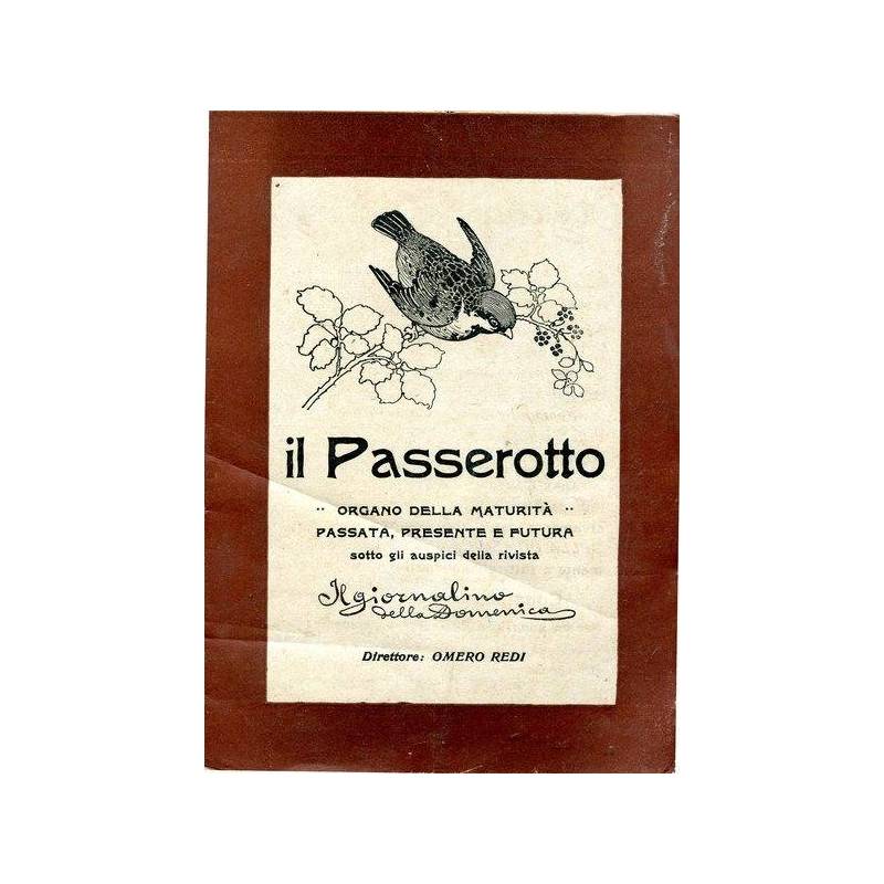 il Passerotto - supplemento a Il Giornalino della Domenica Anno 1919