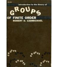 Introduction to the theory of groups of finite order
