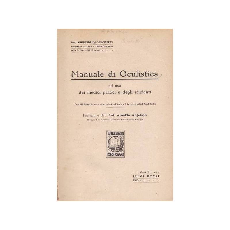 Manuale di oculistica