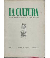 La cultura. Rivista trimestrale diretta da Guido Calogero. Anno V n. 1 Gen. 1967
