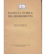 Rassegna storica del Risorgimento. XLII. II-III. Aprile-Settembre 1955.