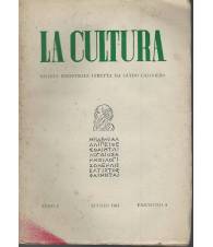 La cultura. Rivista bimestrale diretta da Guido Calogero.Anno I Fasc.4 Lug. 1963