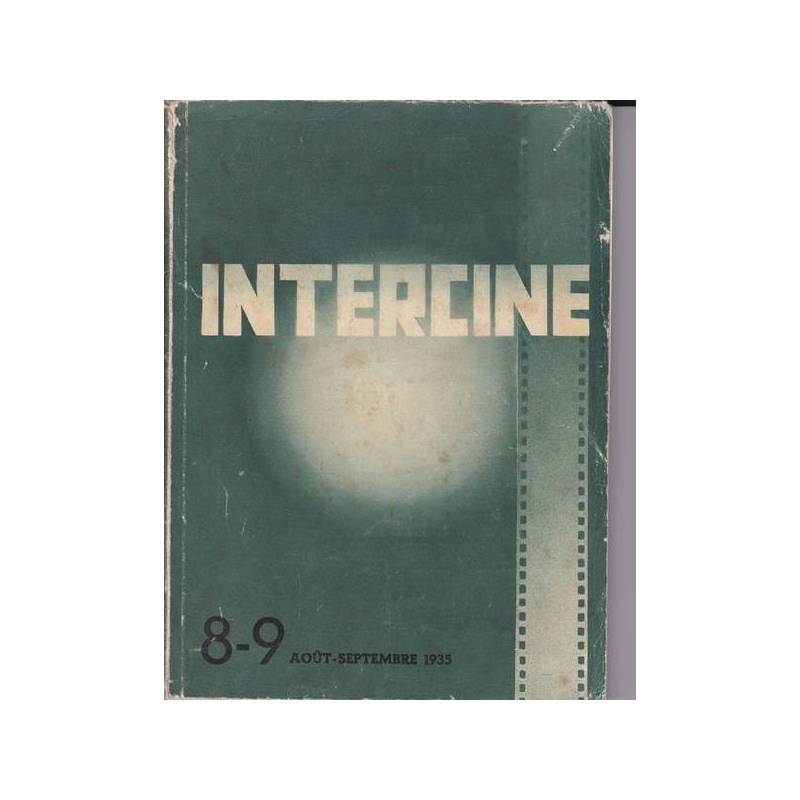 Intercine. Edition International. N. 8-9. Agosto - Settembre 1935.